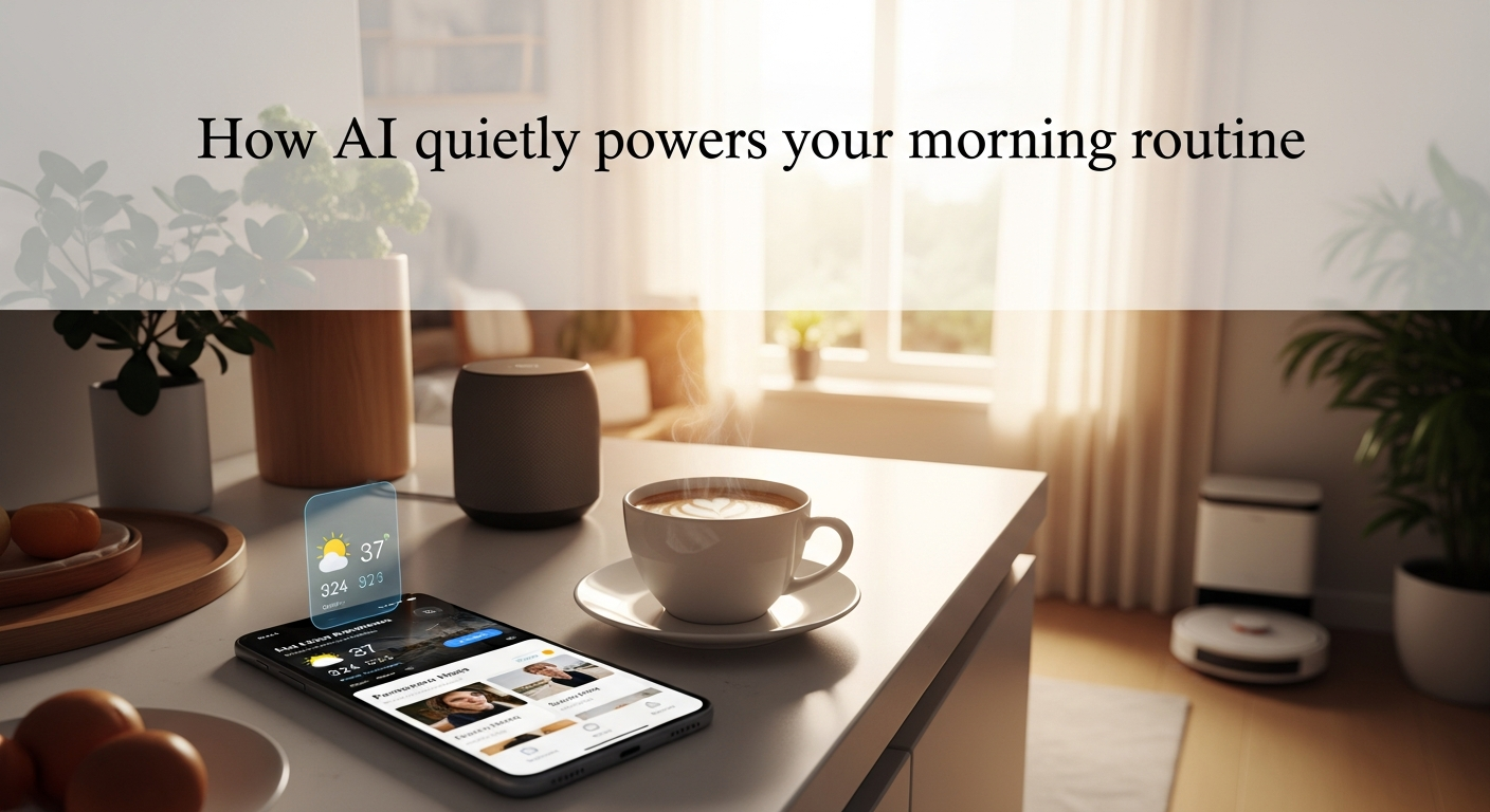 How AI quietly powers your morning routine