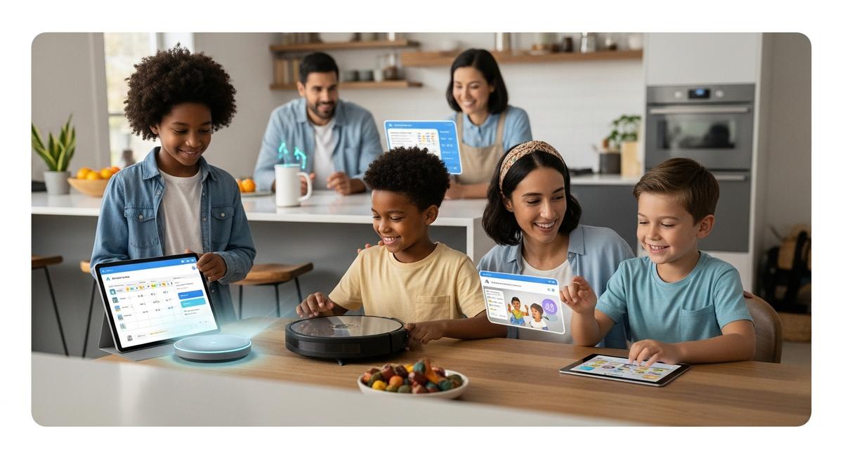 How AI finds its place in family life, kids, chores, and routines