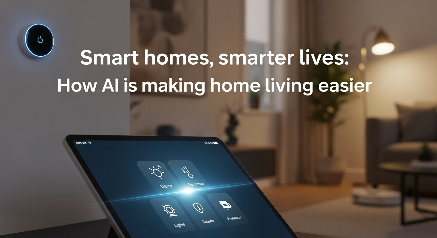 Smart homes, smarter lives: How AI is making home living easier