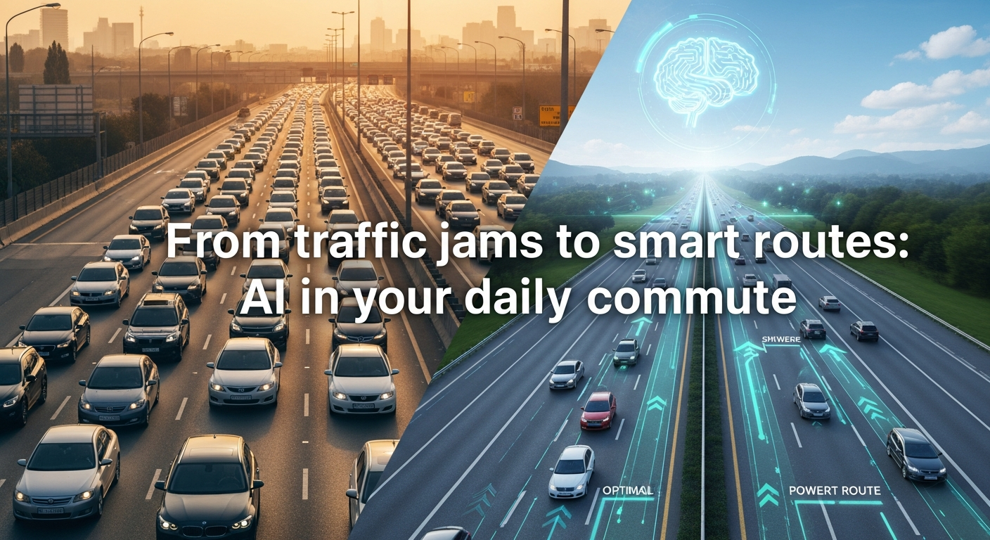 From traffic jams to smart routes: AI in your daily commute