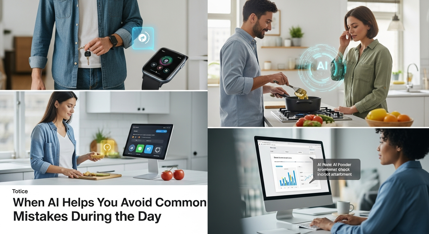 When AI Helps You Avoid Common Mistakes During the Day