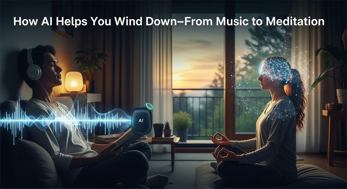How AI Helps You Wind Down—From Music to Meditation