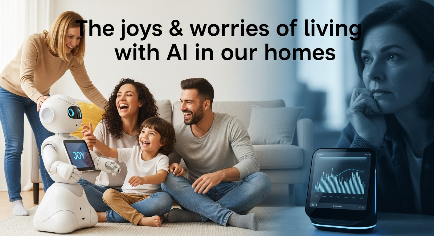 The joys & worries of living with AI in our homes