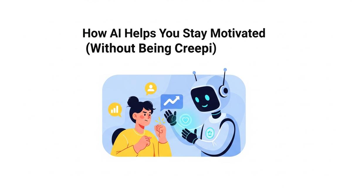 How AI Helps You Stay Motivated (Without Being Creepy)