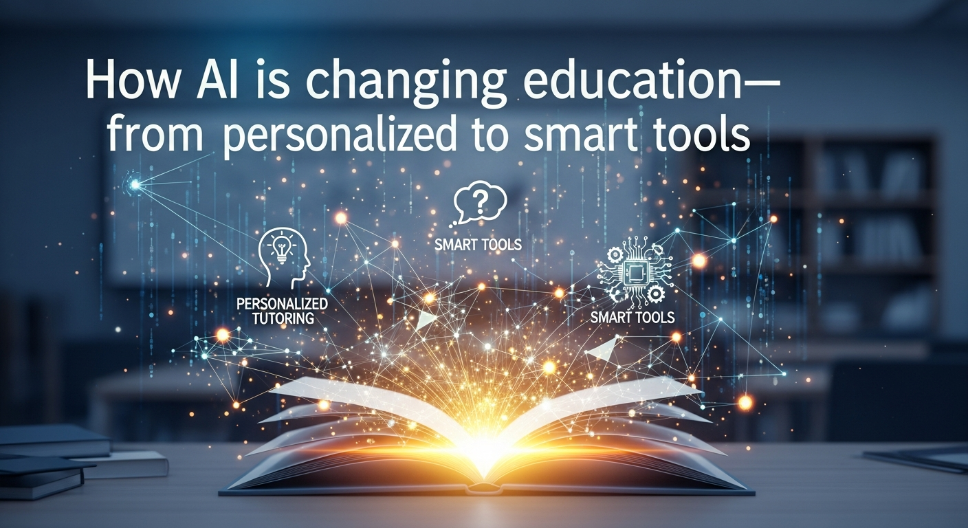 How AI is changing education—from personalized tutoring to smart tools