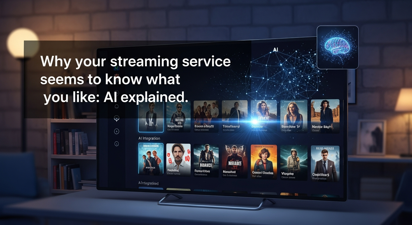 Why your streaming service seems to know what you like: AI explained