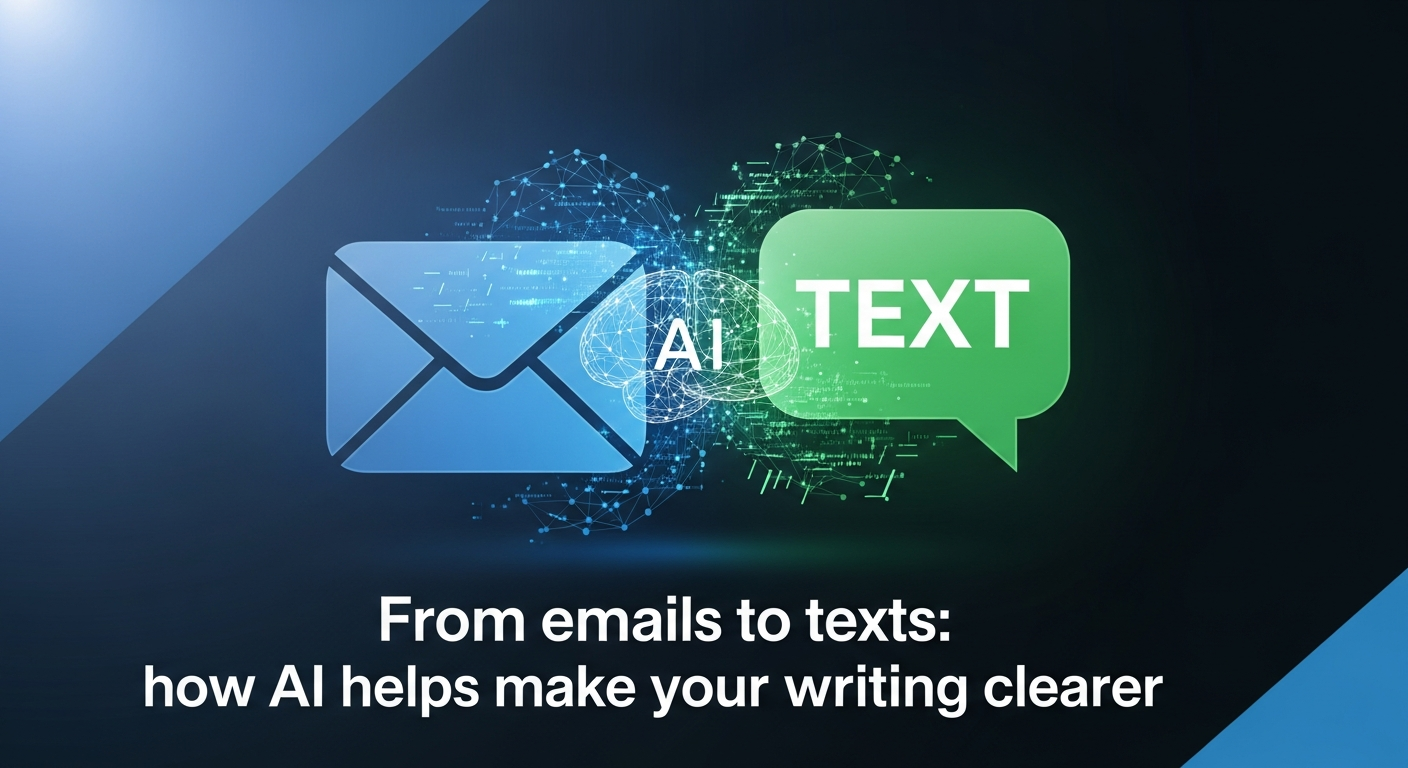 From emails to texts: how AI helps make your writing clearer