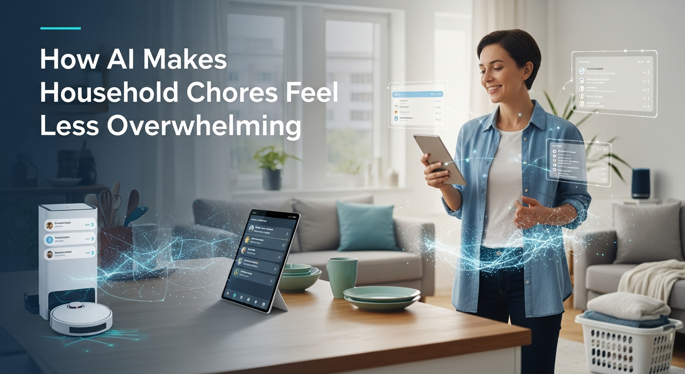 How AI Makes Household Chores Feel Less Overwhelming