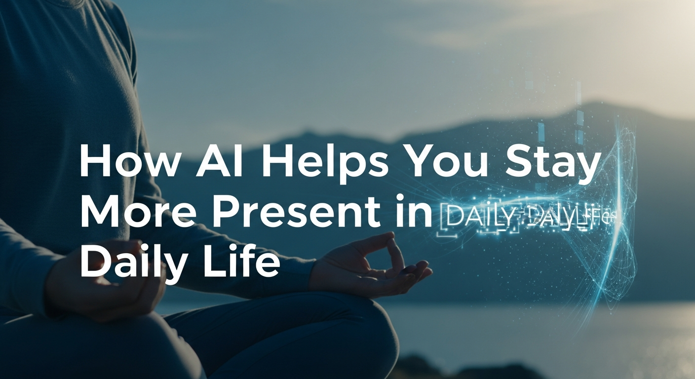 How AI Helps You Stay More Present in Daily Life
